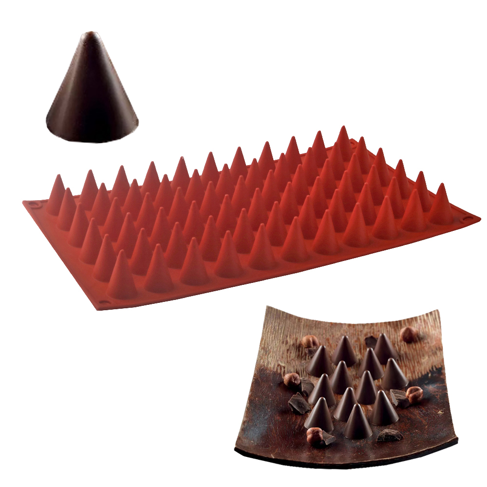 Commercial Kitchen Equipment List - 66-Cell Cone Chocolate Baking Mold Food