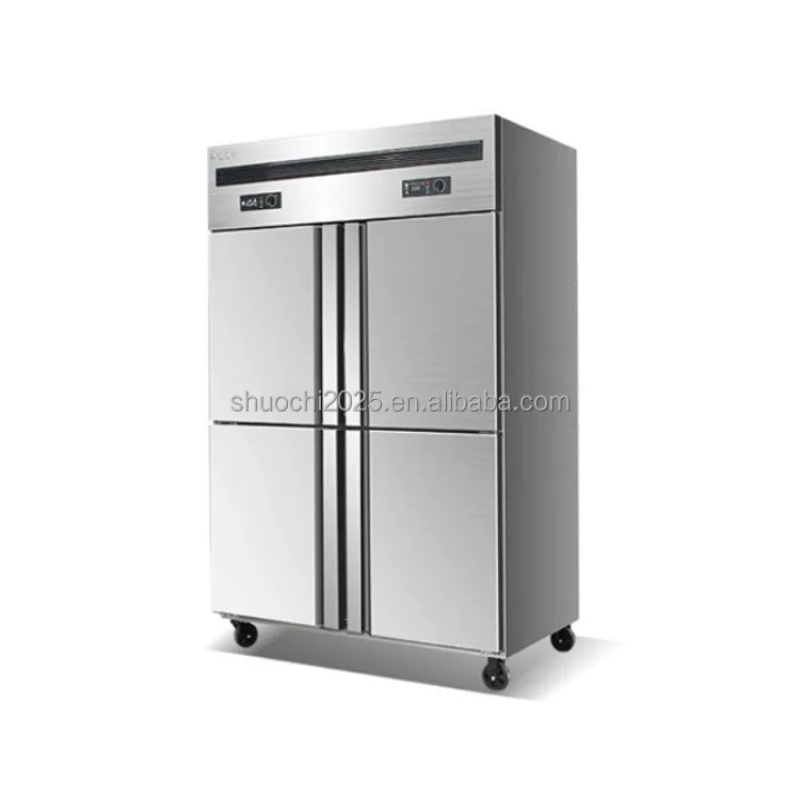 Commercial Kitchen Fridge - Wysokiej jakości lodówka komercyjna czterodrzwiowa do