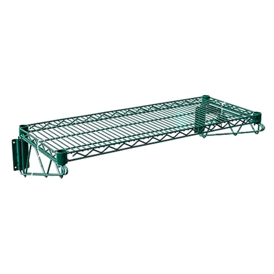 Commercial Kitchen Wall Shelves - Półka ścienna z zielonego drutu pokrytego