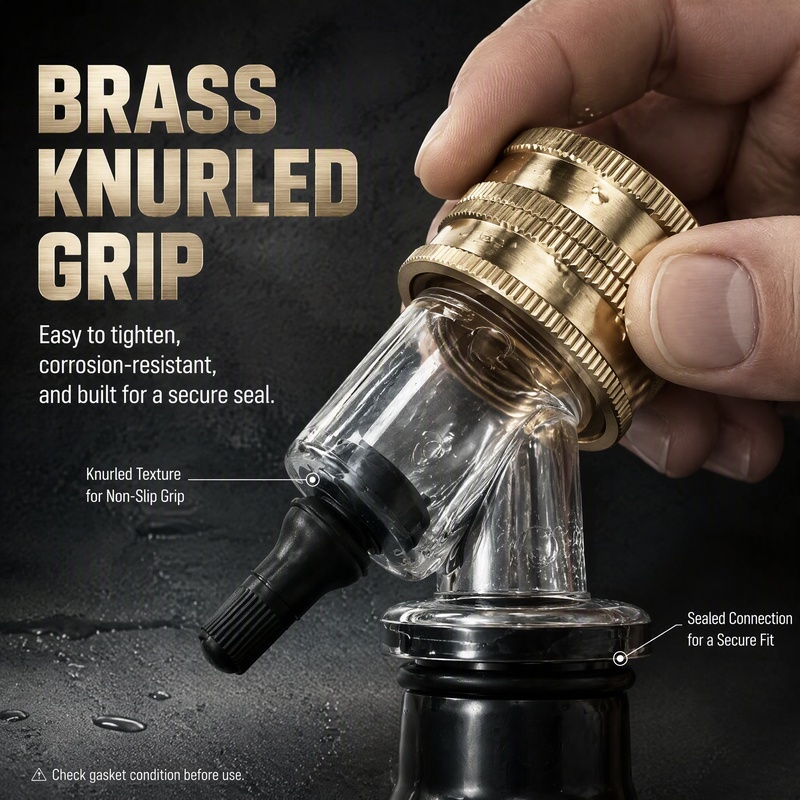 Przezroczysty wizualny adapter – Commercial Kitchen Tap recenzja i cena