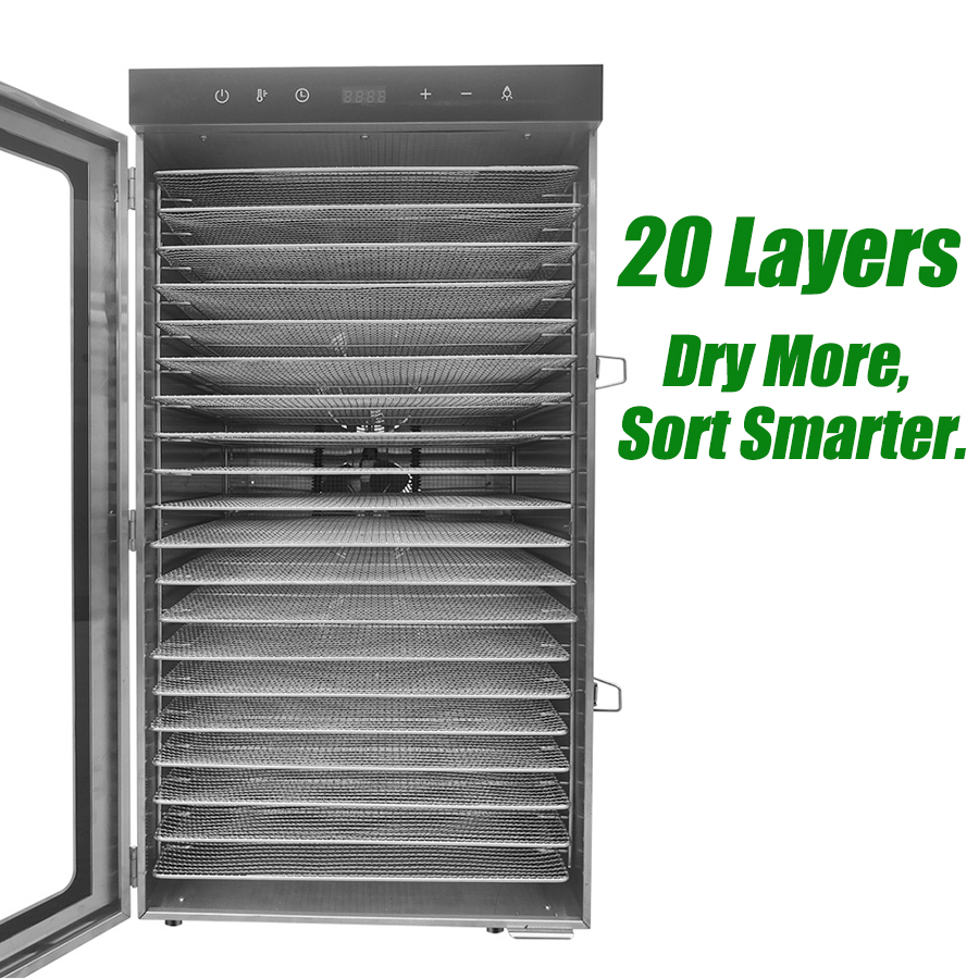 Suszarka do żywności ze stali  – Commercial Food Dehydrator recenzja i cena