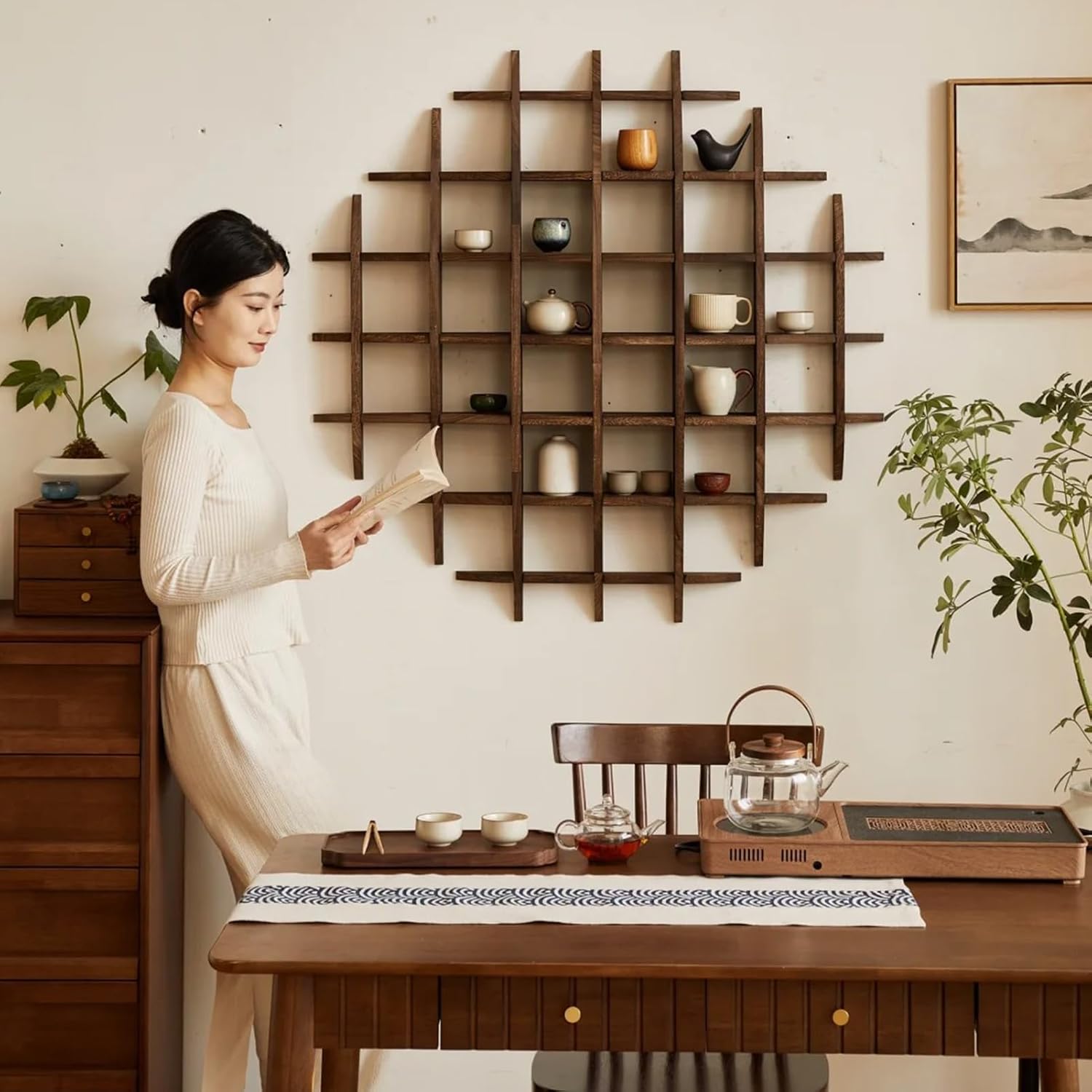 Drewniany, solidny uchwyt na f – Commercial Kitchen Wall Shelves recenzja i cena