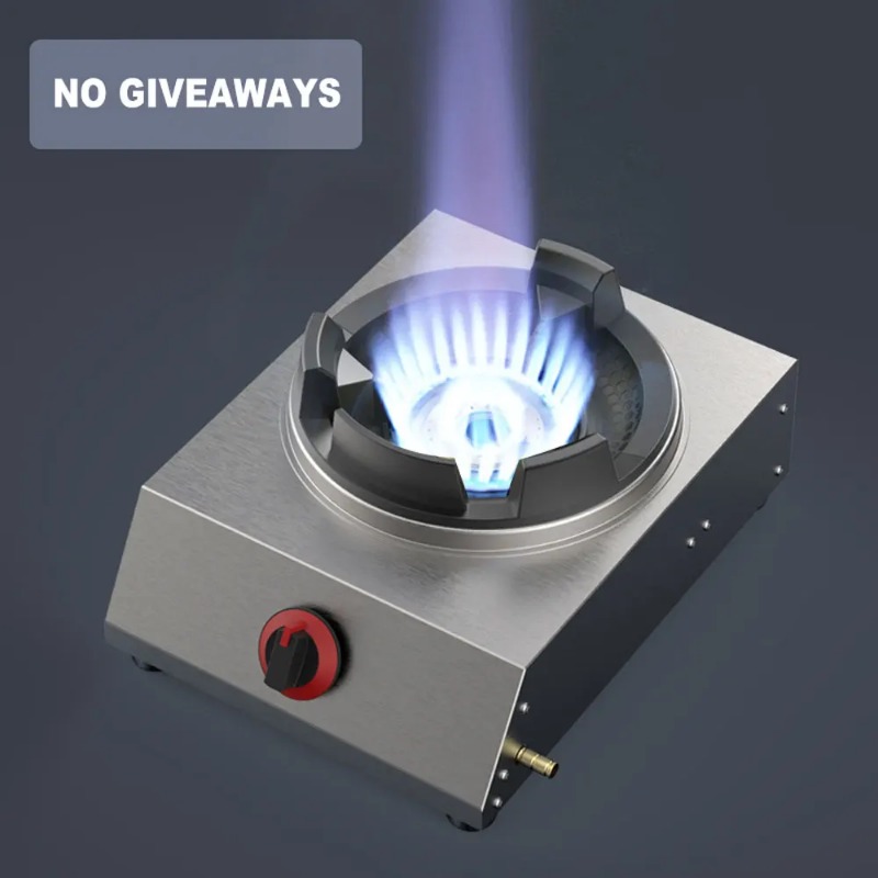 Płyta gazowa kuchenna, pojedyn – Commercial Kitchen Gas Stove recenzja i cena
