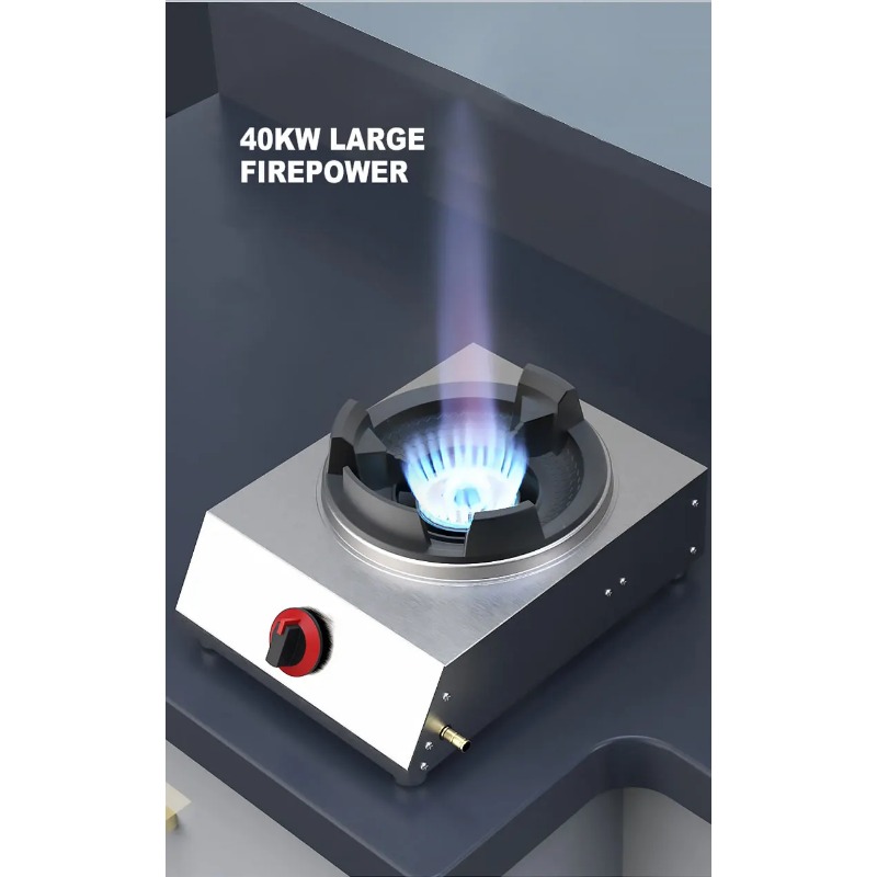 Płyta gazowa kuchenna, pojedyn – Commercial Kitchen Gas Stove recenzja i cena