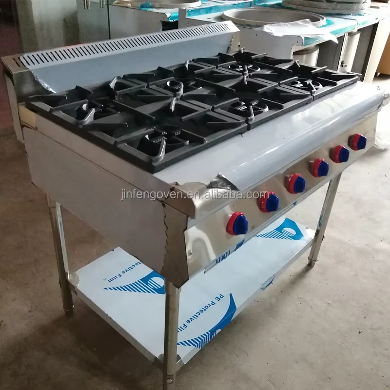 Profesjonalny sprzęt kuchenny  – Commercial Kitchen Gas Stove recenzja i cena
