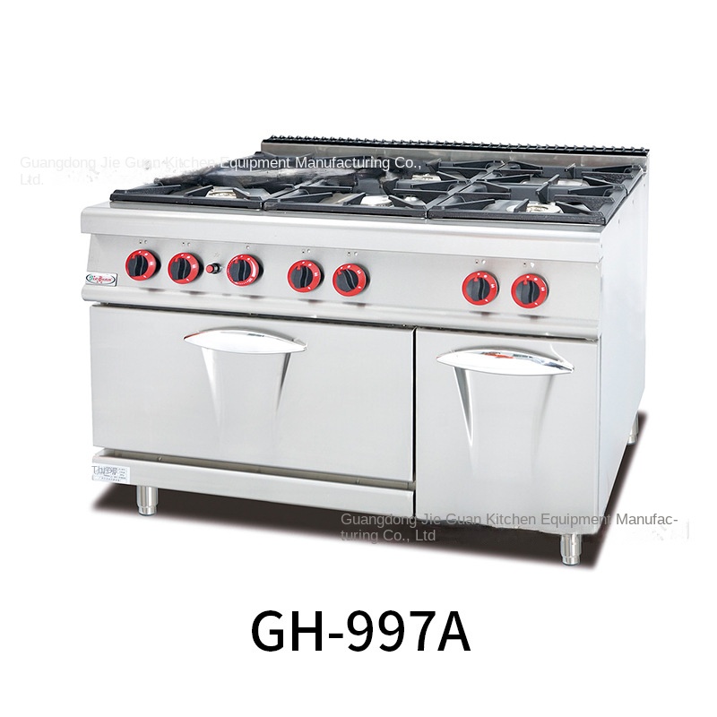 Kuchenka gazowa komercyjna Jie – Commercial Kitchen Gas Stove recenzja i cena