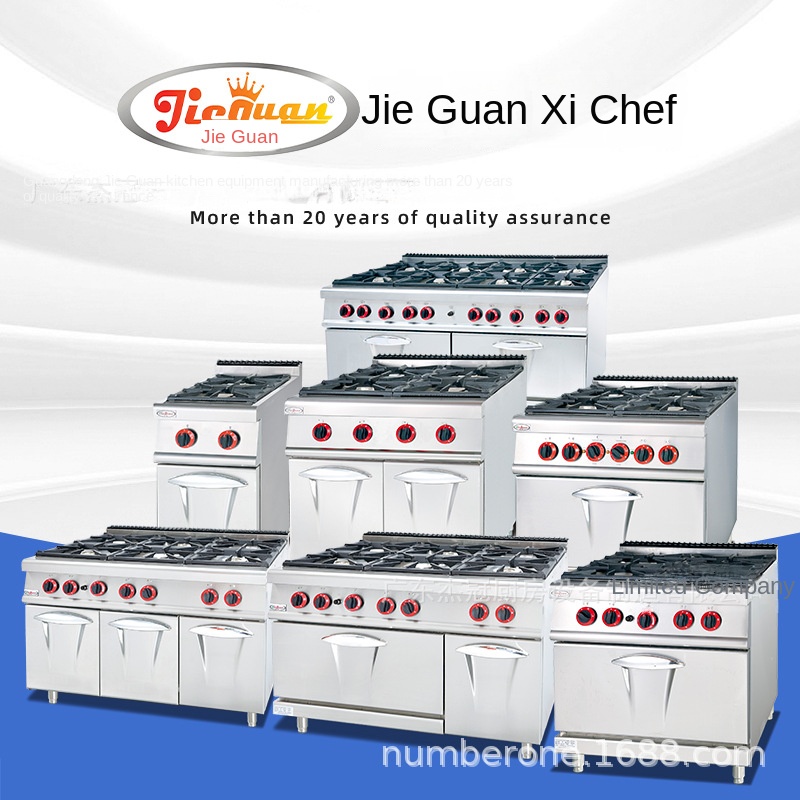 Kuchenka gazowa komercyjna Jie – Commercial Kitchen Gas Stove recenzja i cena
