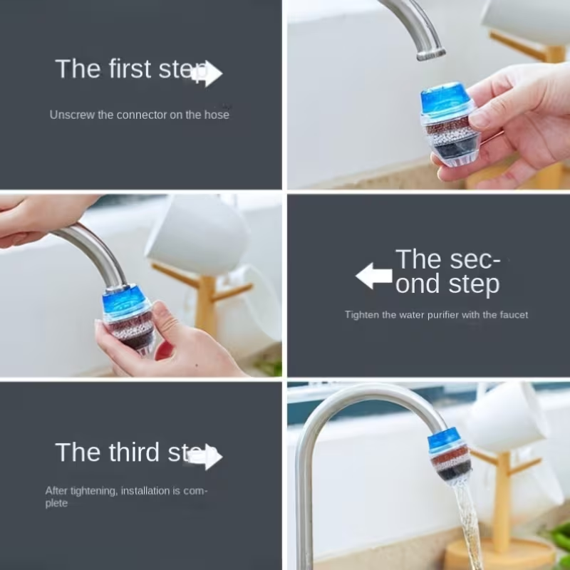 4 szt. Zestaw oczyszczaczy wod – Commercial Kitchen Tap recenzja i cena