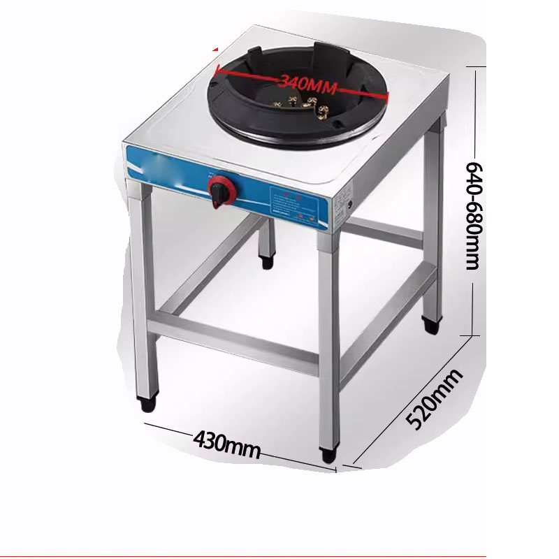 Profesjonalna kuchenka gazowa  – Commercial Kitchen Gas Stove recenzja i cena